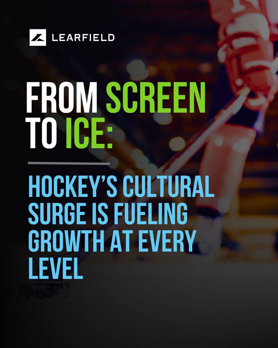 Learfield's tweet photo. Hockey is reaching new audiences and turning them into fans 🏒

From cultural storytelling to Olympic viewership to Frozen Four momentum, the growth is showing up at every level.

Read more: https://t.co/1sRtQud2VZ

#CollegeHockey #FrozenFour #WomensSports #SportsTrends #FanEngagement