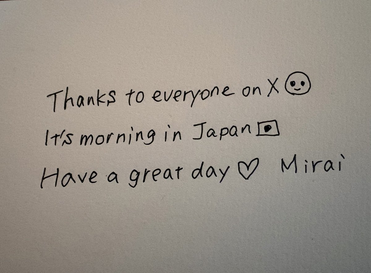 Mirai🇯🇵 tweet media