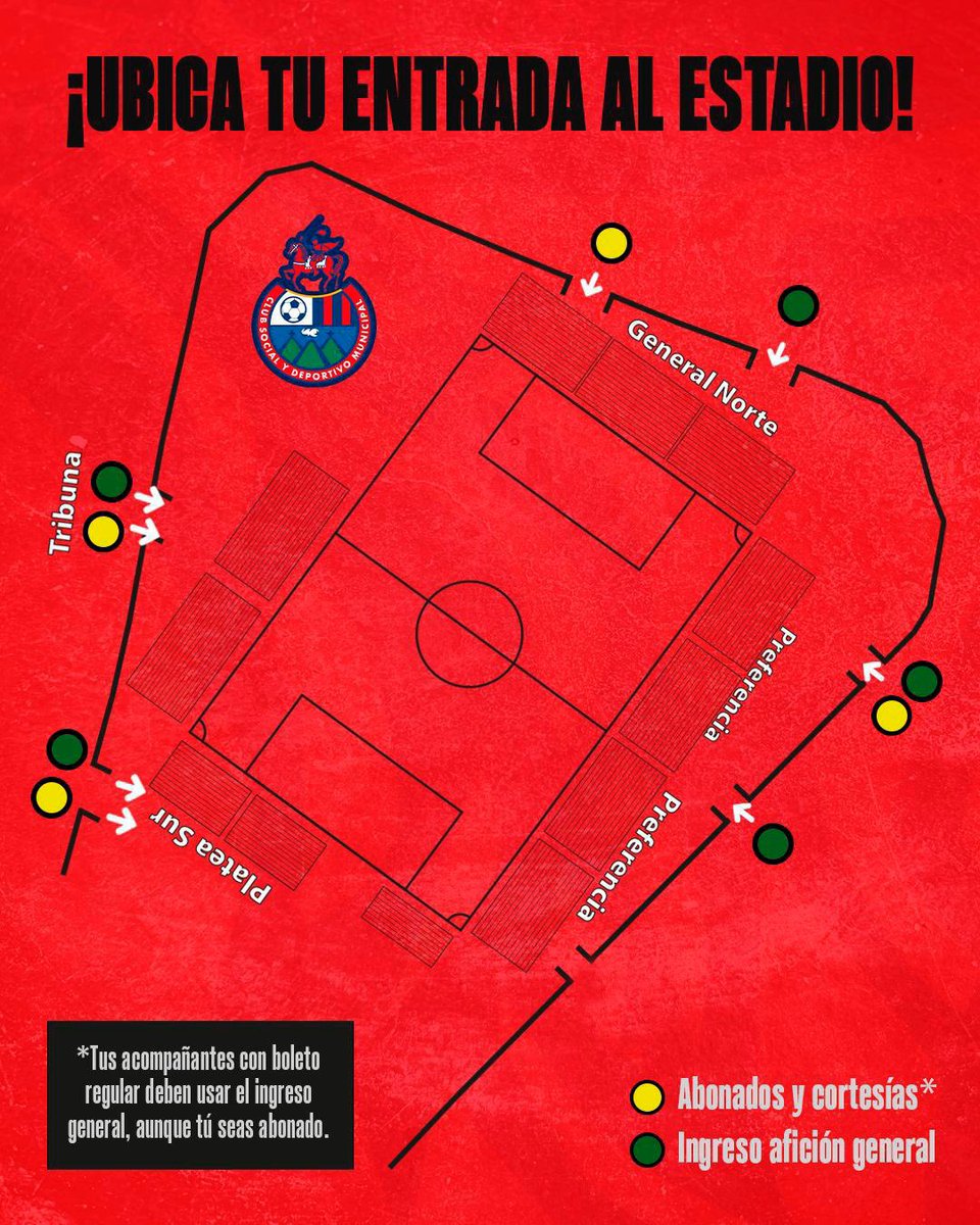 's tweet image. 🙌🏼👹 ¡Atención, abonados!
Acceso exclusivo para ingresar este miércoles al #Clásico y evitar filas, garantizando una entrada rápida.
🔐 Presenten su abono en el punto de acceso correspondiente para recibir el ingreso prioritario.

#ElEquipoDelPueblo 🔴🔵