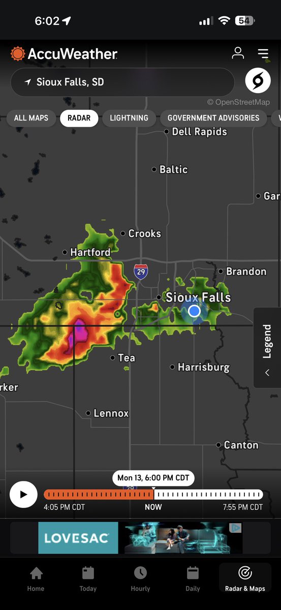 Jmayfield3's tweet photo. @ReedTimmerUSA this cell has produced pee sized hail, huge raindrops and pretty constant rumblings of thunder. https://t.co/vGTgrUFVfT