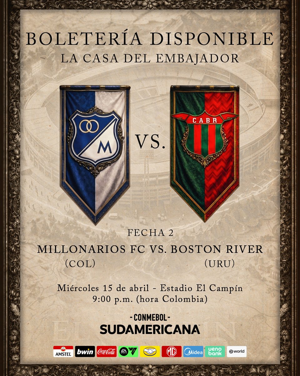 Millonarios FC tweet media