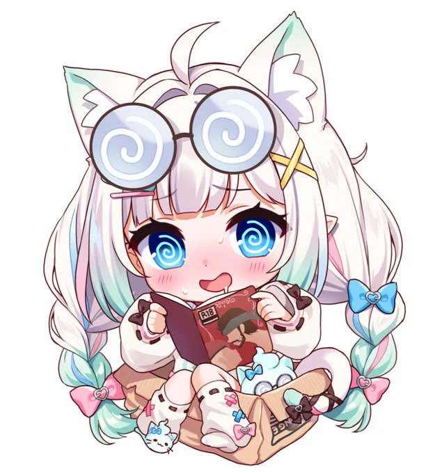 what's that weird cat doing