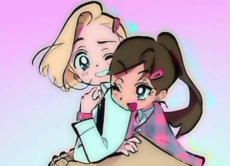 tillgetomywife's tweet image. When i am in a doomed yuri competition and my opponent is vivinos :