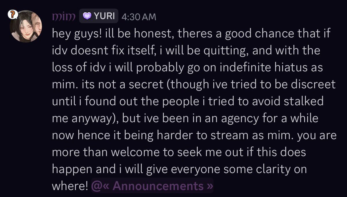 mim 💜💉| idv vtuber tweet media