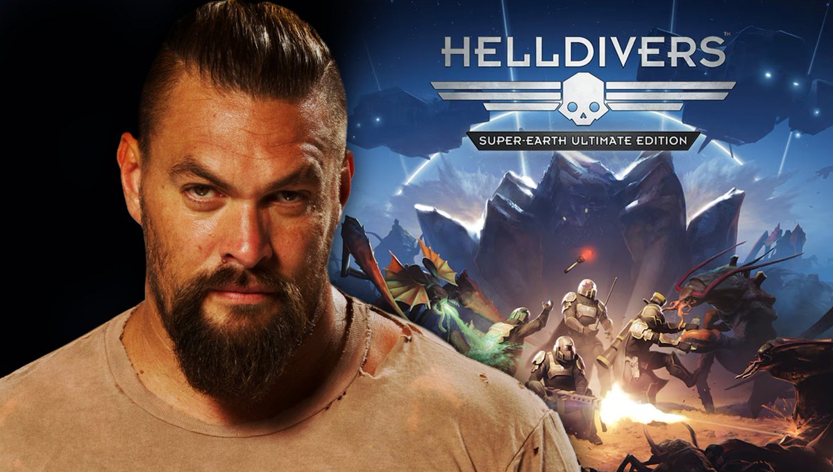 DEADLINE's tweet photo. HELLDIVERS at #CinemaCon:

Director Justin Lin takes the stage to intro the film. 

Synopsis: An elite unit of soldiers — known as Helldivers — who must battle alien creatures threatening to destroy the fictional planet of Super Earth.

'Helldivers' releases November 10, 2027 https://t.co/gchZk9Y1qT