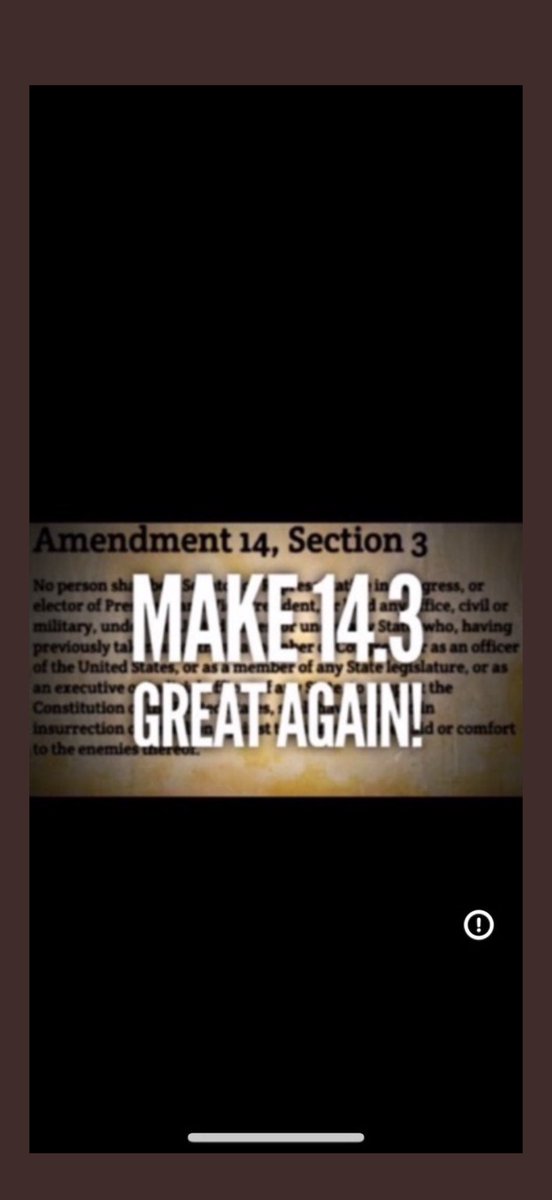 Ingridebap's tweet photo. @marceelias @Tammy60324007 New Yorkers let’s amplify & advocate to MAKE #14thAmendmentSec3 GREAT AGAIN ~ embedded for a moment like this when bad actors who weren’t held accountable have gone rogue again & now want to terminate our constitution by undermining & violating our rights to keep power.
#14thNow https://t.co/hWRxHxu4HU