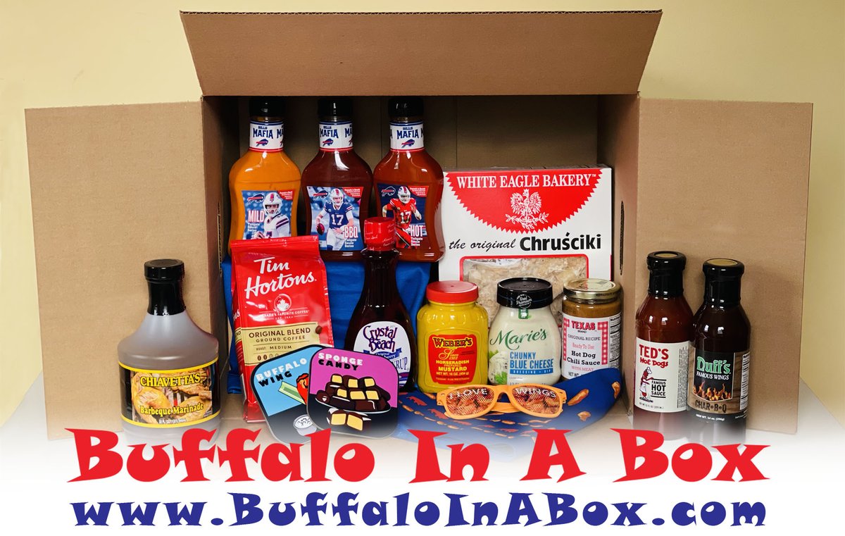 BuffaloInABox's tweet image. BuffaloInABox.com #BuffaloFoodShipped

#JustAnotherDay in the 716