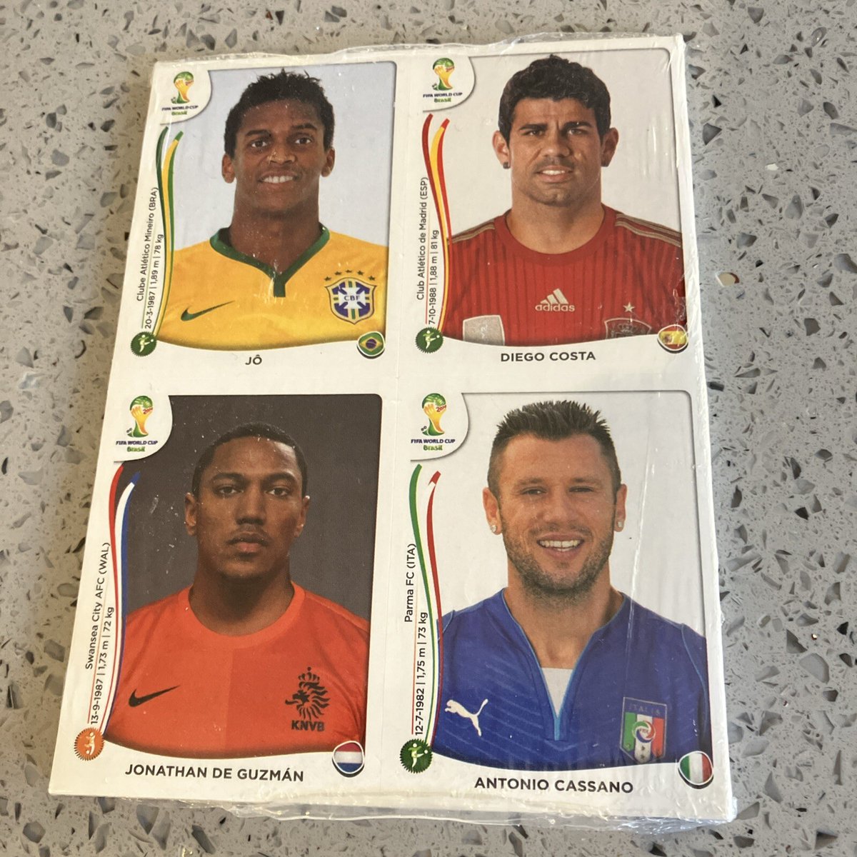 PaniniCardsUK's tweet image. PANINI World Cup Brazil 2014 Update Set Sealed unopened

Ends Thu 16th Apr @ 5:46pm

ebay.co.uk/itm/1780357627…

#ad #Panini #PaniniFootball