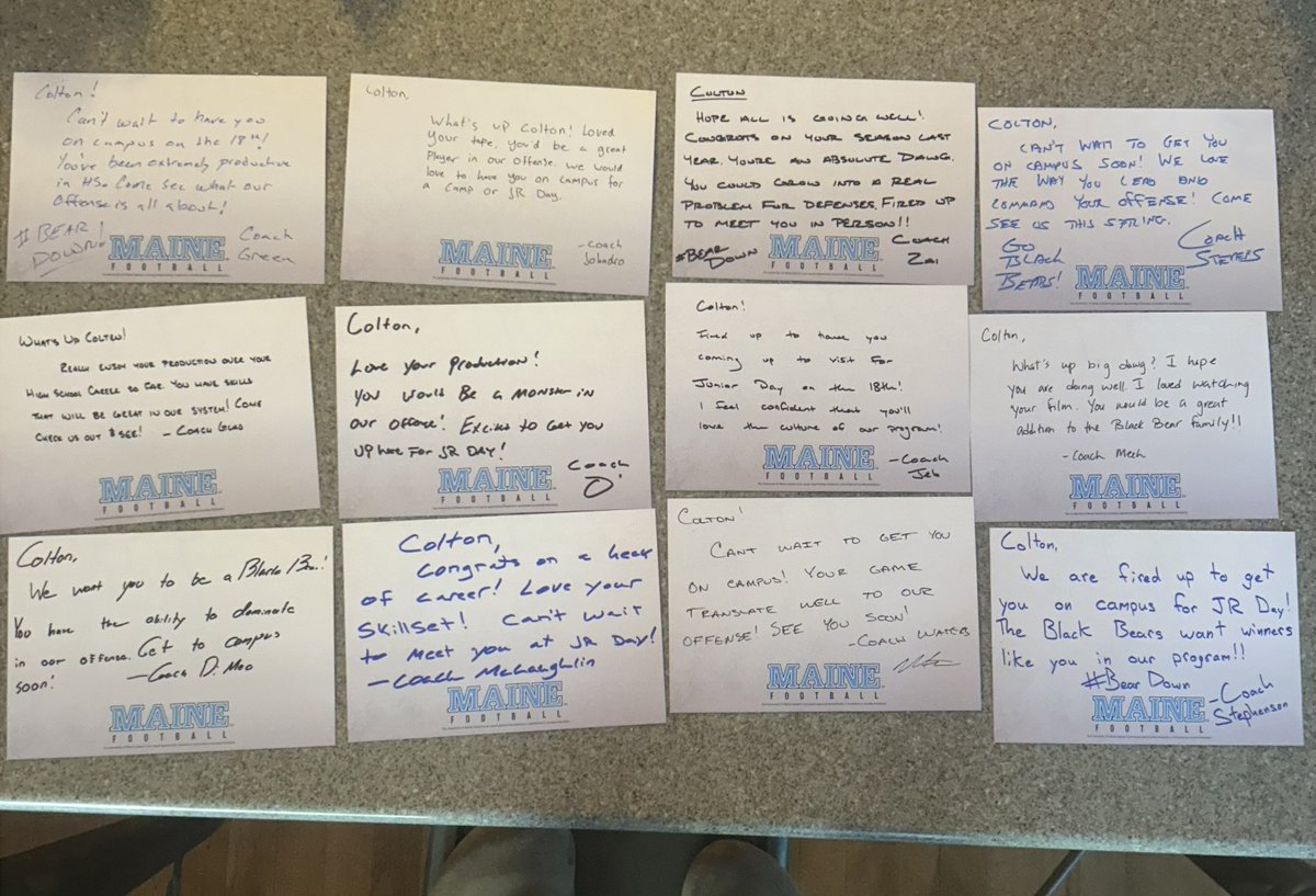 Colton Sams 27’ QB tweet media