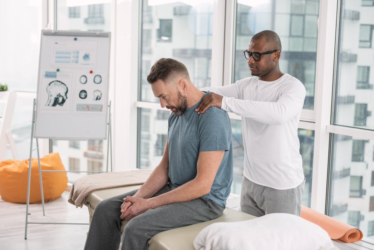LevelChiro's tweet photo. Stiffness? Chiropractic helps personalize treatment for better health. Share how it improved your life! 😊👍 #levelchiro #denverchiropractor #WellnessJourney #Chiropractic https://t.co/im4NqACoPa