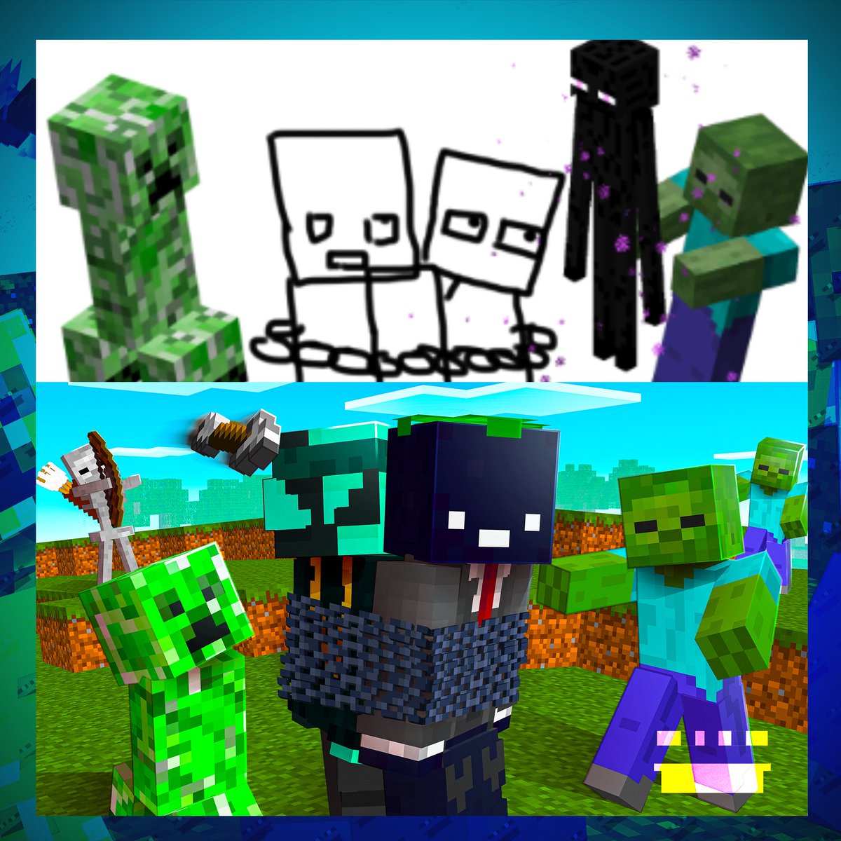 rexitodesign's tweet image. Thumbnail #23 - Overworld Chains     

Cliente: @SoyNilo_ 

#Thumbnail #Minecraftthumbnail #minecraft #miñatura