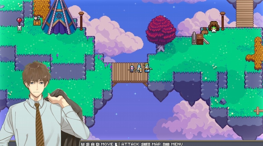 After seeing the recent V-tuber controversies, I have made it my personal mission to have a 100-page Google Document made about me.

To begin, I have become a V-tuber. Below is my avatar, Normal Guy.

I'm playing obscure indie games here: twitch.tv/embersarcade