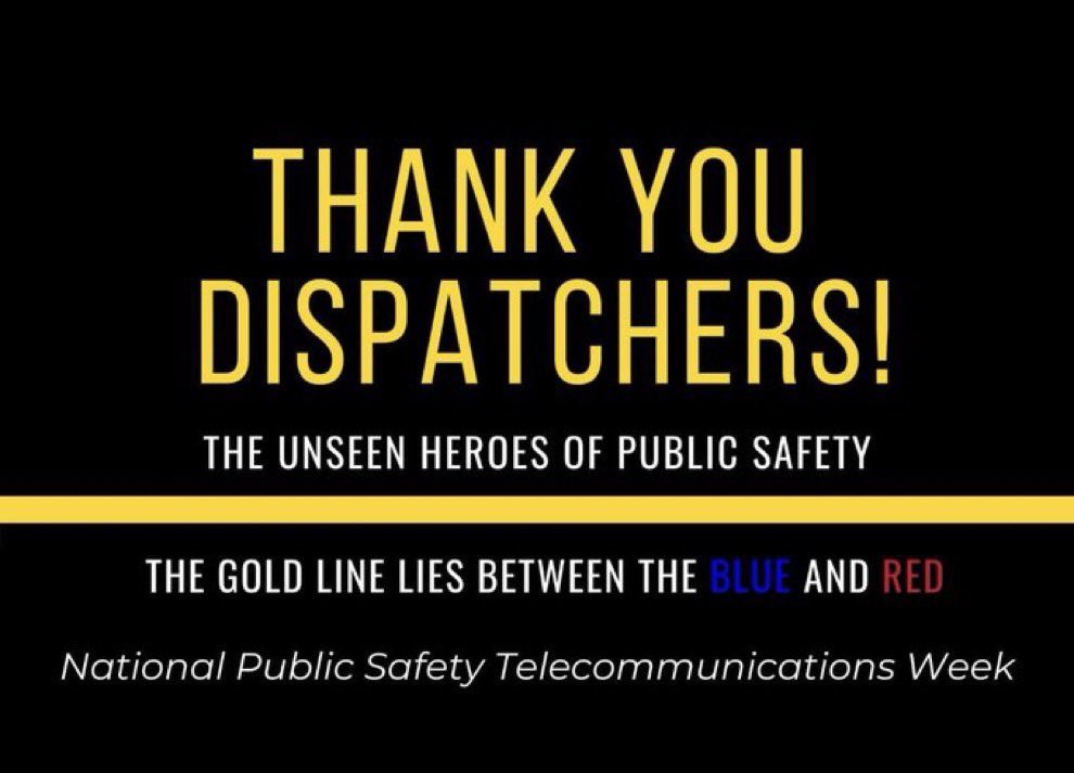 ChelseaScanner's tweet image. During National Public
Safety Telecommunicators
Week we give a shut-out
to all our #dispatchers at
Chelsea 9-1-1 for their hard
work &amp;amp; dedication keeping
our city, its residents and all
our first responders safe.
🚒🚔🚑🚨#Dispatchers 
#ThankYou #ChelseaMA