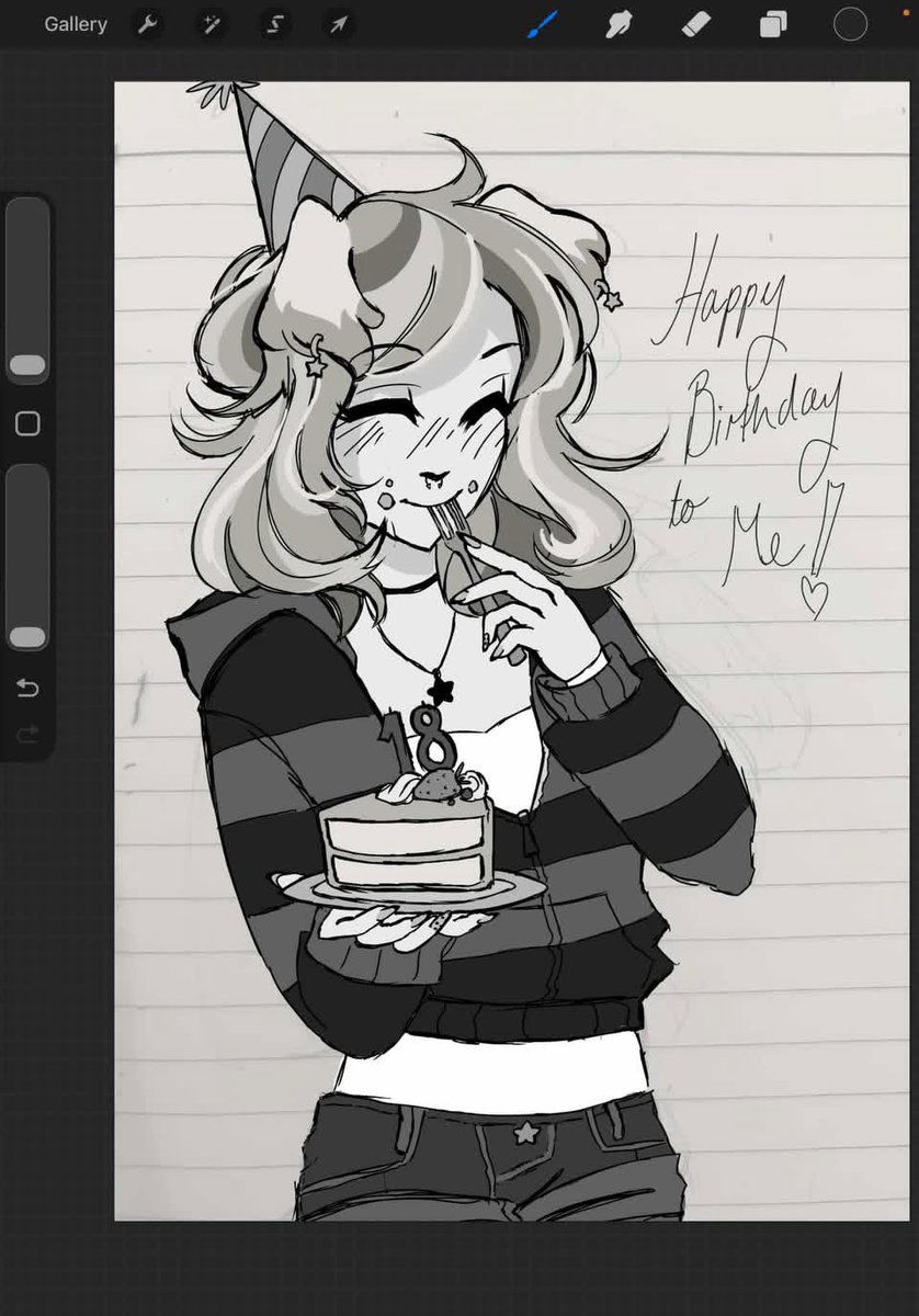 Helzz_ex's tweet photo. ITS MY BIRTHDAYYYYY!!! 🎉🎂🥳
i’m finally 18 guys wish me luck 😕🙏 https://t.co/4gPBQyPXOE