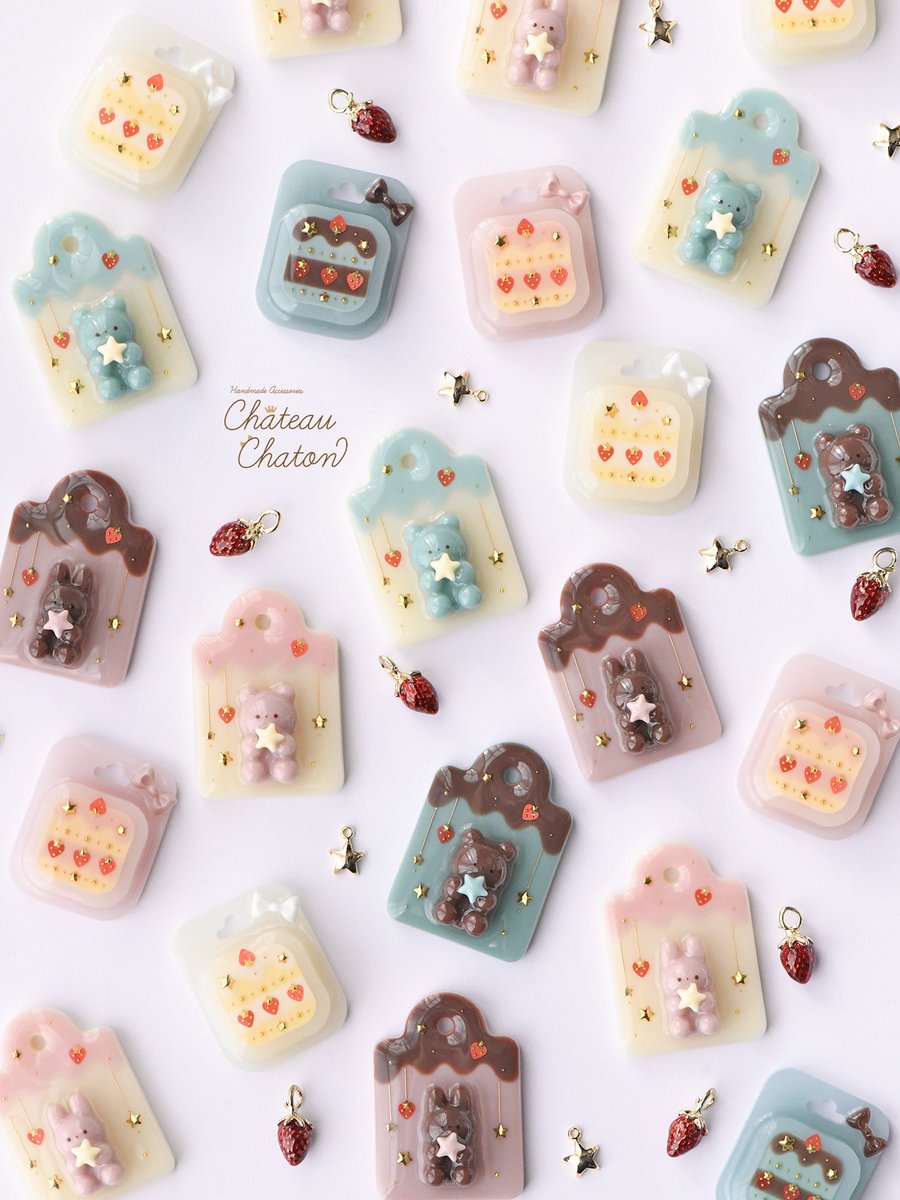 かのん🌟Château Chaton(シャトーシャトン)🌌夜空とスイーツのアクセサリー🧁 tweet media