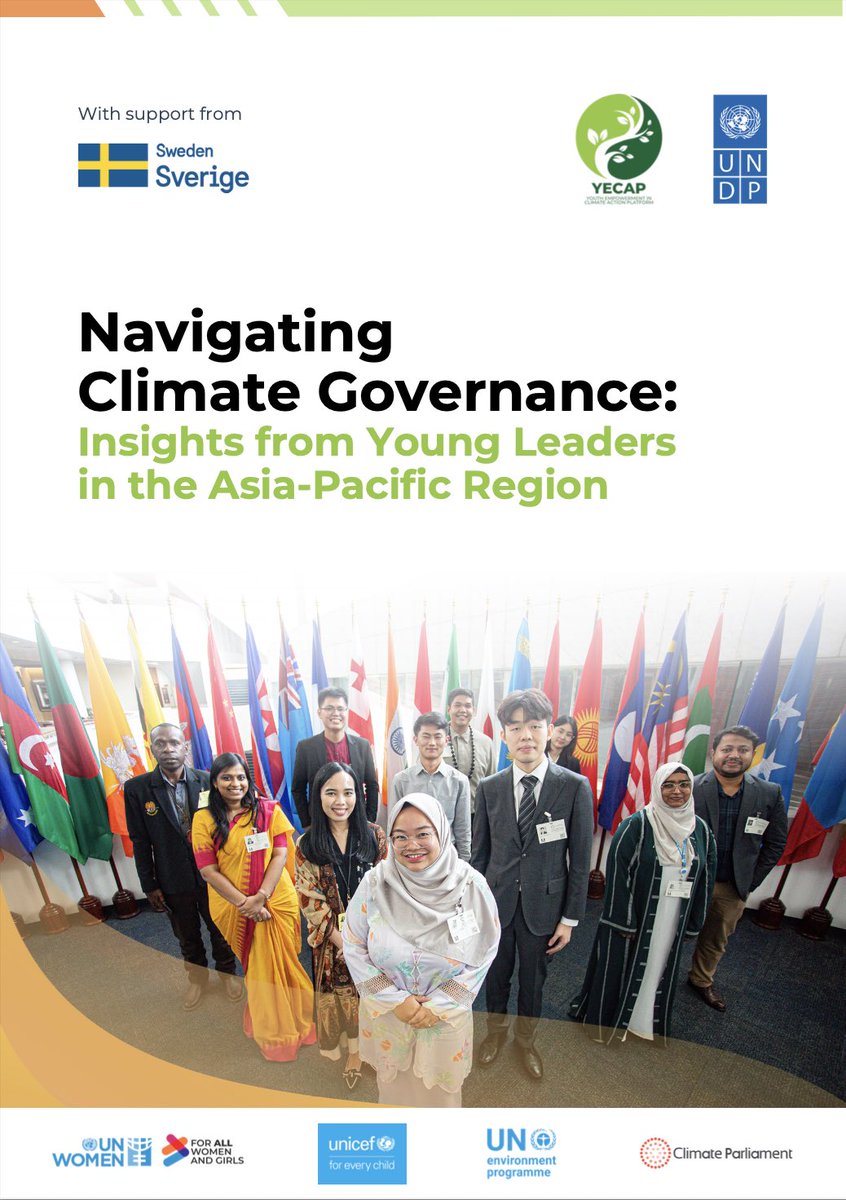 kanniwignaraja's tweet image. Here's an inspiring fact - 96% of Asia-Pacific #youth lead on climate governance when given access to the right information, training and community representation! 

Listening to 1,000+ youth from 35 countries the message is clear at this Forum #ECOSOCYouth 2026 that's happening