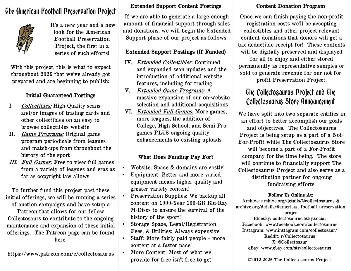 Collectosaurus tweet media