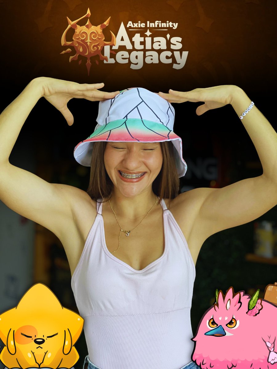 My Monday was almost over and I almost forgot to post my Ronin Monday Selfie… why does this always happen to me? 😂 <a href="/AxieInfinity/">Axie Infinity</a> 

I don’t know if I can love anything more than I loved Axie Homeland (and I still do), but Atia’s Legacy is exceeding all my expectations. It looks