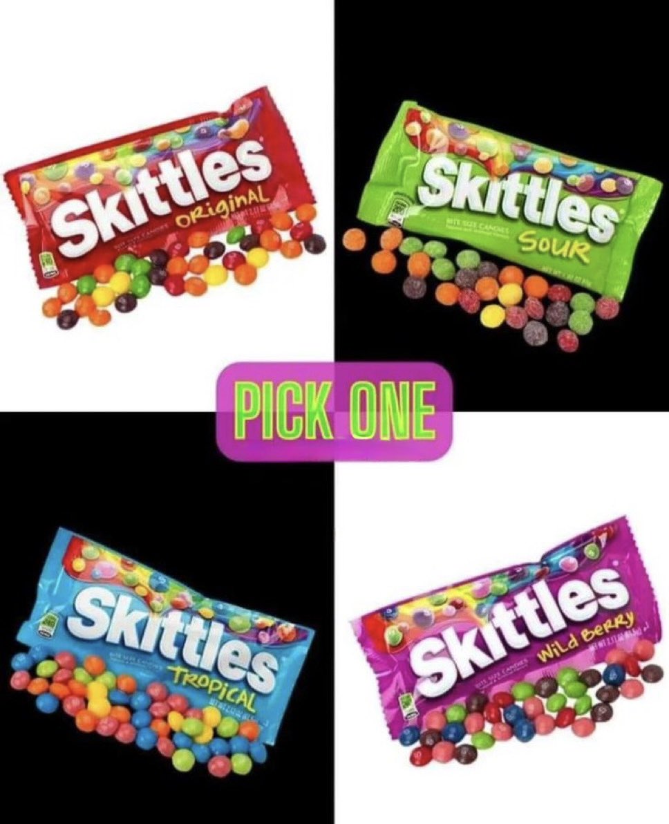 Which flavor are you grabbing?
