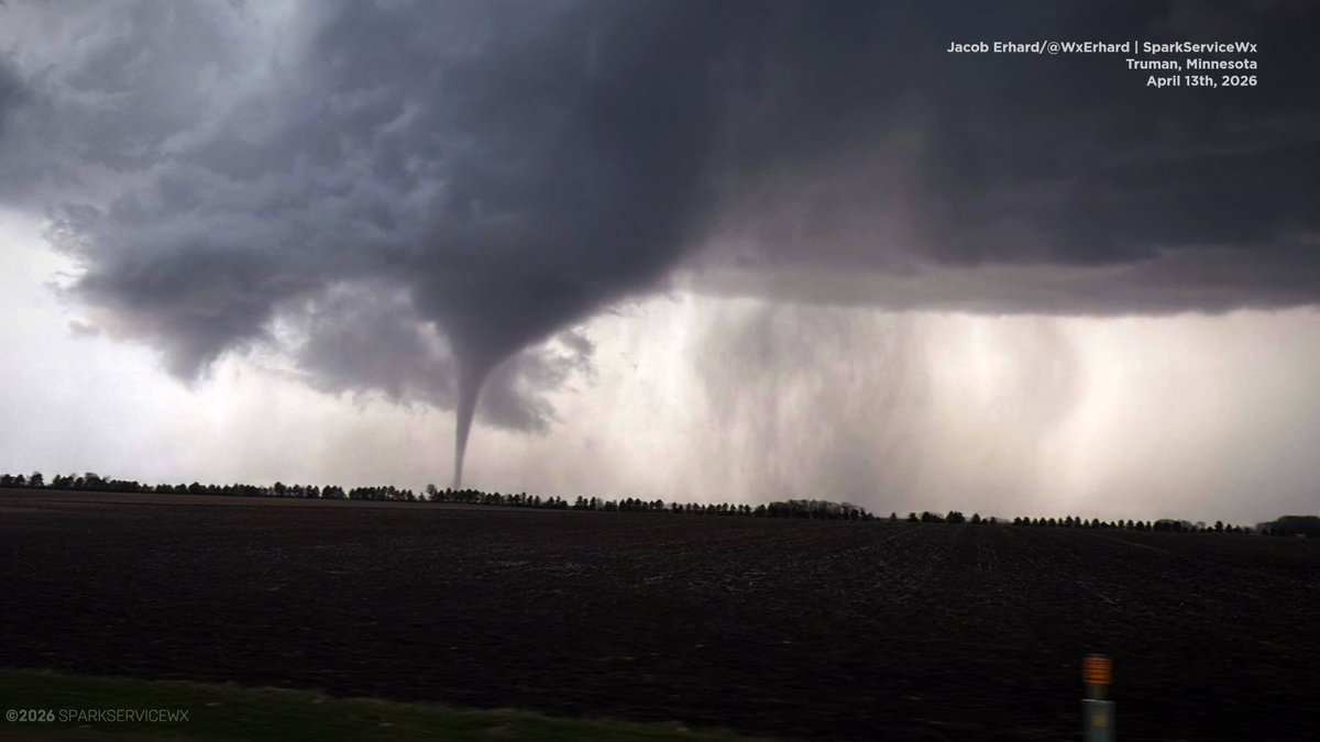 Amazing View Of A Tornado On The Ground From One Of Our Chasers Right ...