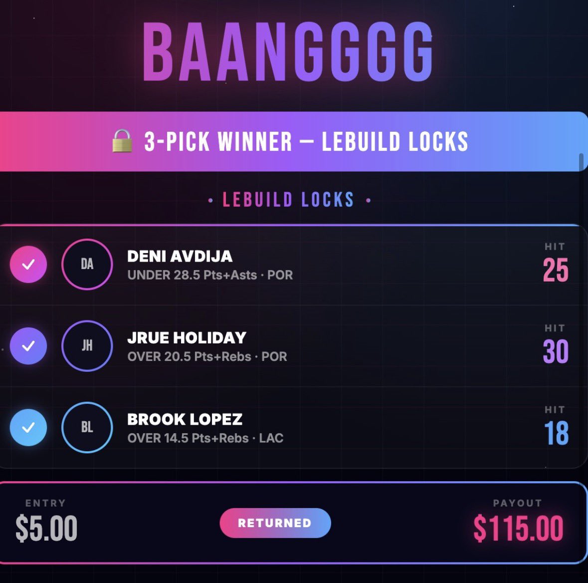 LeBuild Locks tweet media