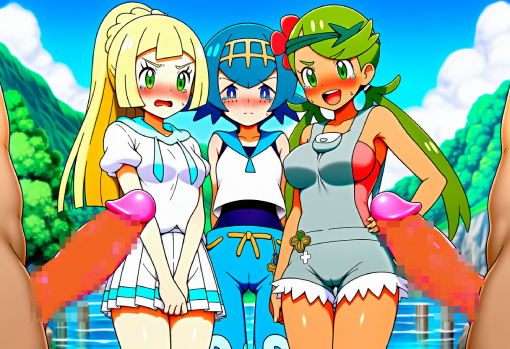 sennoukansen's tweet photo. 感染者に狙われたアローラガールズたち

#姦染 #ポケモン #アニポケ #洗脳 #悪堕ち #サンムーン https://t.co/1boJEjrkDB