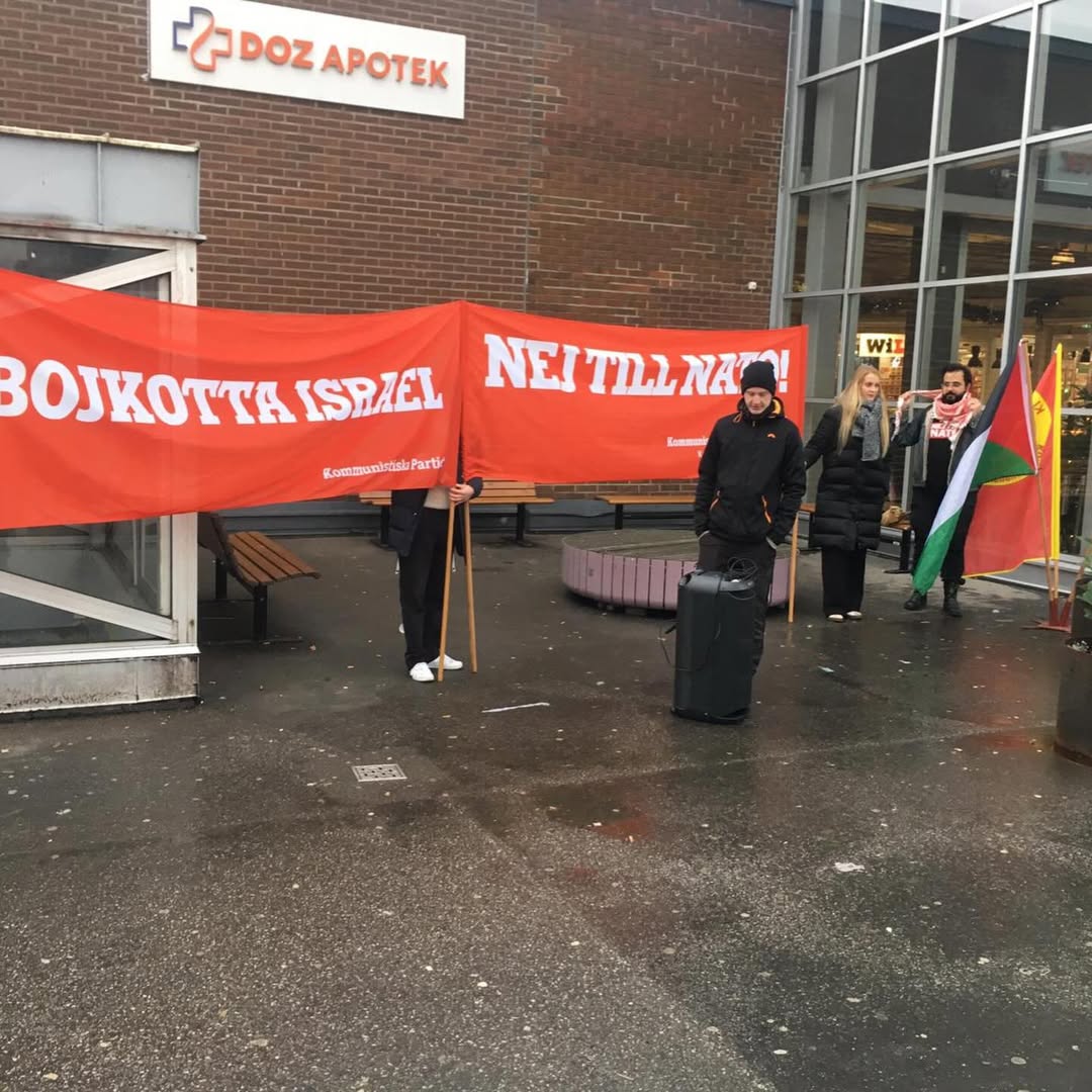 ultras_antifaa's tweet image. #Sweden - A solidarity demonstration with Palestine and Cuba was held in Malmö.