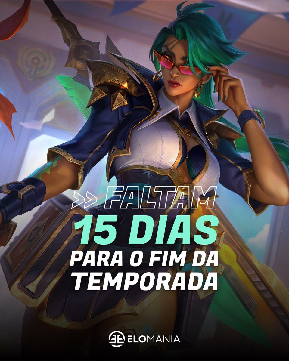 elomaniagg's tweet photo. 15 DIAS PARA O FIM DA TEMPORADA! 🗓️

Não perca tempo e garanta seu elo até o fim da temporada de ranqueadas. Temos todos os elos disponíveis pelo melhor preço do mercado! 🎮

https://t.co/dfEsVyxjro https://t.co/tyJhjawMs6