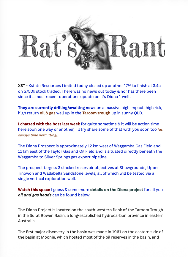 Xstate Resources (ASX: XST) tweet media