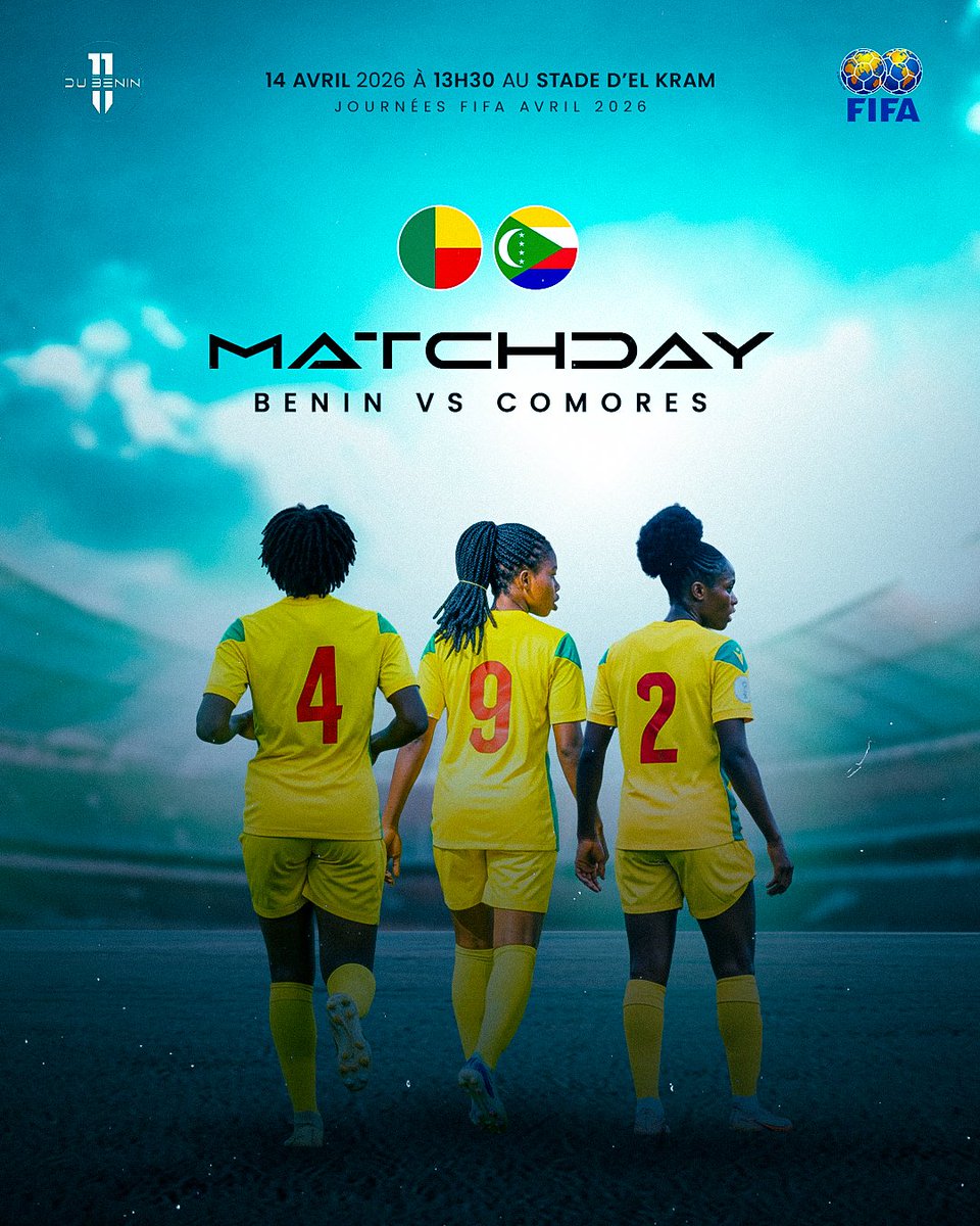 Jour de match

Bonne réussite à nos Amazones 🇧🇯

#229 #Football #amazonedubenin #Benin #onzedubenin
