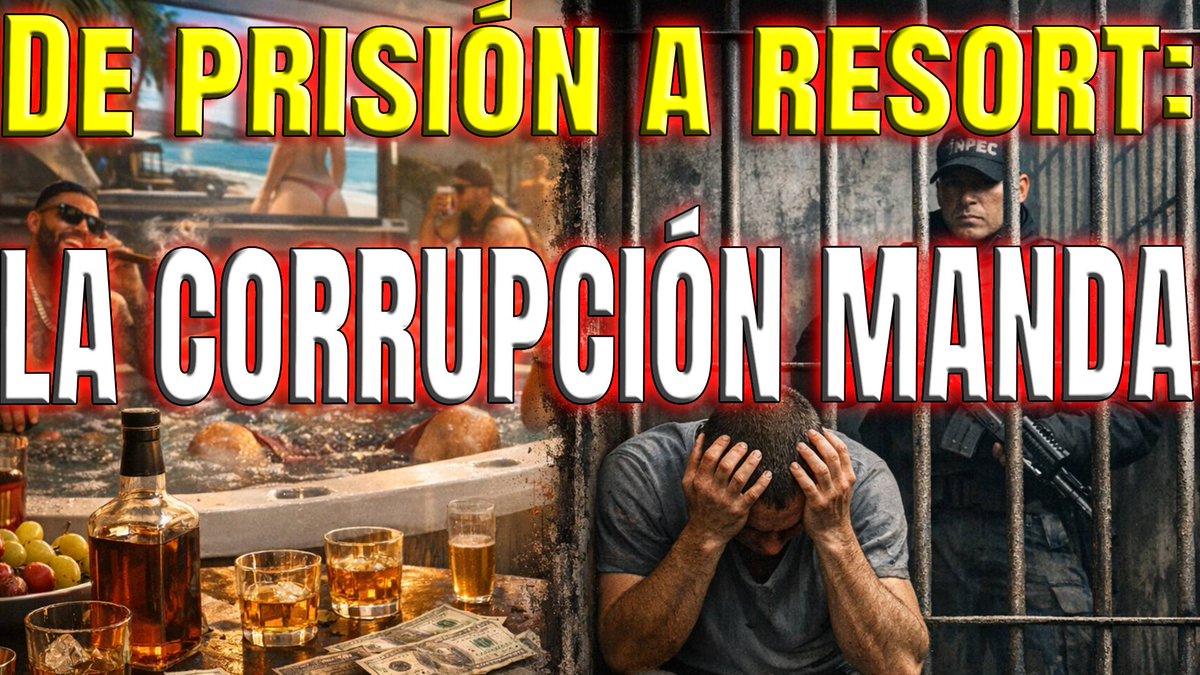 El gobierno Petro y el Inpec: el gran negocio de la impunidad. youtu.be/Vh4cpdjrEog