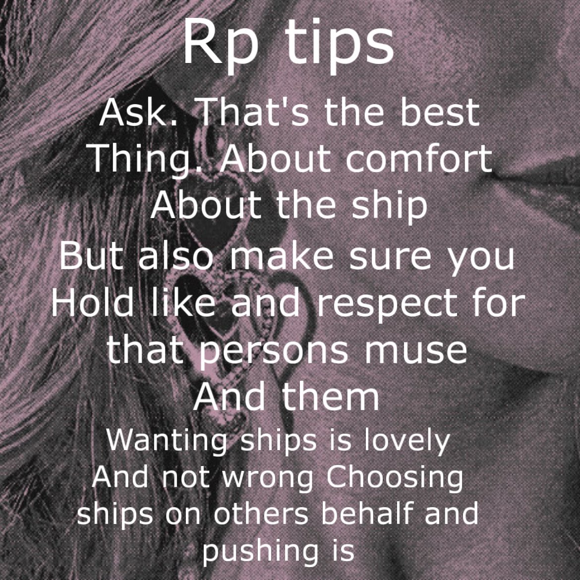 RpMemestwit's tweet image. Ic shipping is not irl dating. Consent and respect is very. Ask people. There’s nothing wrong with shipping or wanting to ship. Disrespecting and deciding for other writers is. Boundaries are important and can change. People do not owe your their muse
