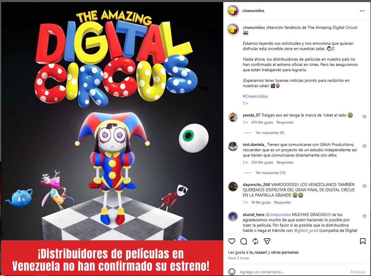 TE AMO <a href="/CinesUnidos/">Cines Unidos</a>  SE VIENE TRAUMA DIGITAL 😭🙏🔥❤