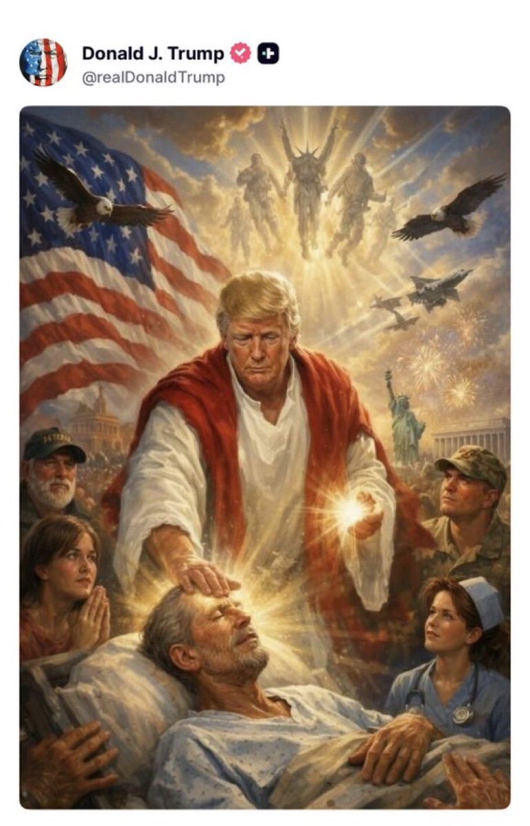 You will never escape this image you put up Donald J Trump (<a href="/realDonaldTrump/">Donald J. Trump</a>) you are the most disrespectful human being and I really can’t believe you are the current president of the United States. It’s shocking behaviour. This is the sort of legacy you’re leaving behind…😡