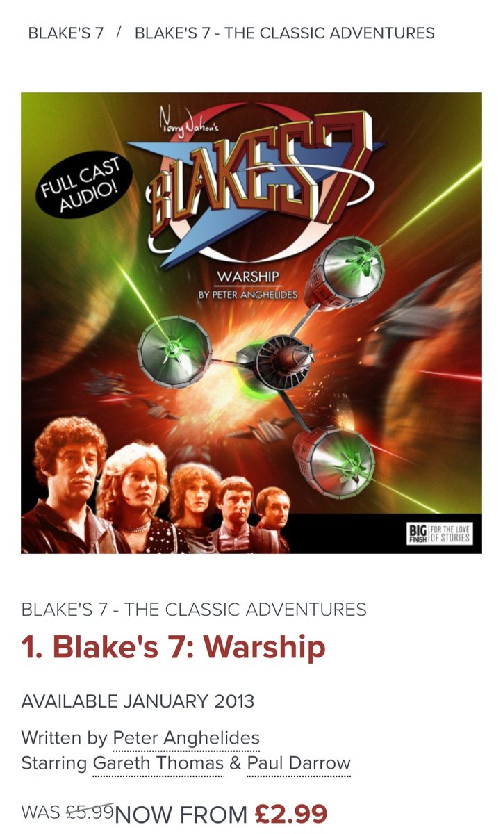 Horizon Blakes7 Club tweet media