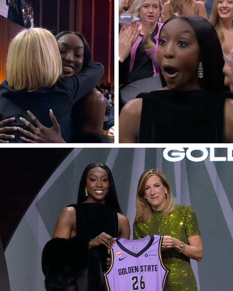 FLAUโJAE JOHNSON IS A GOLDEN STATE VALKYRIE ๐จ https://t.co/t8LQk5VNIM