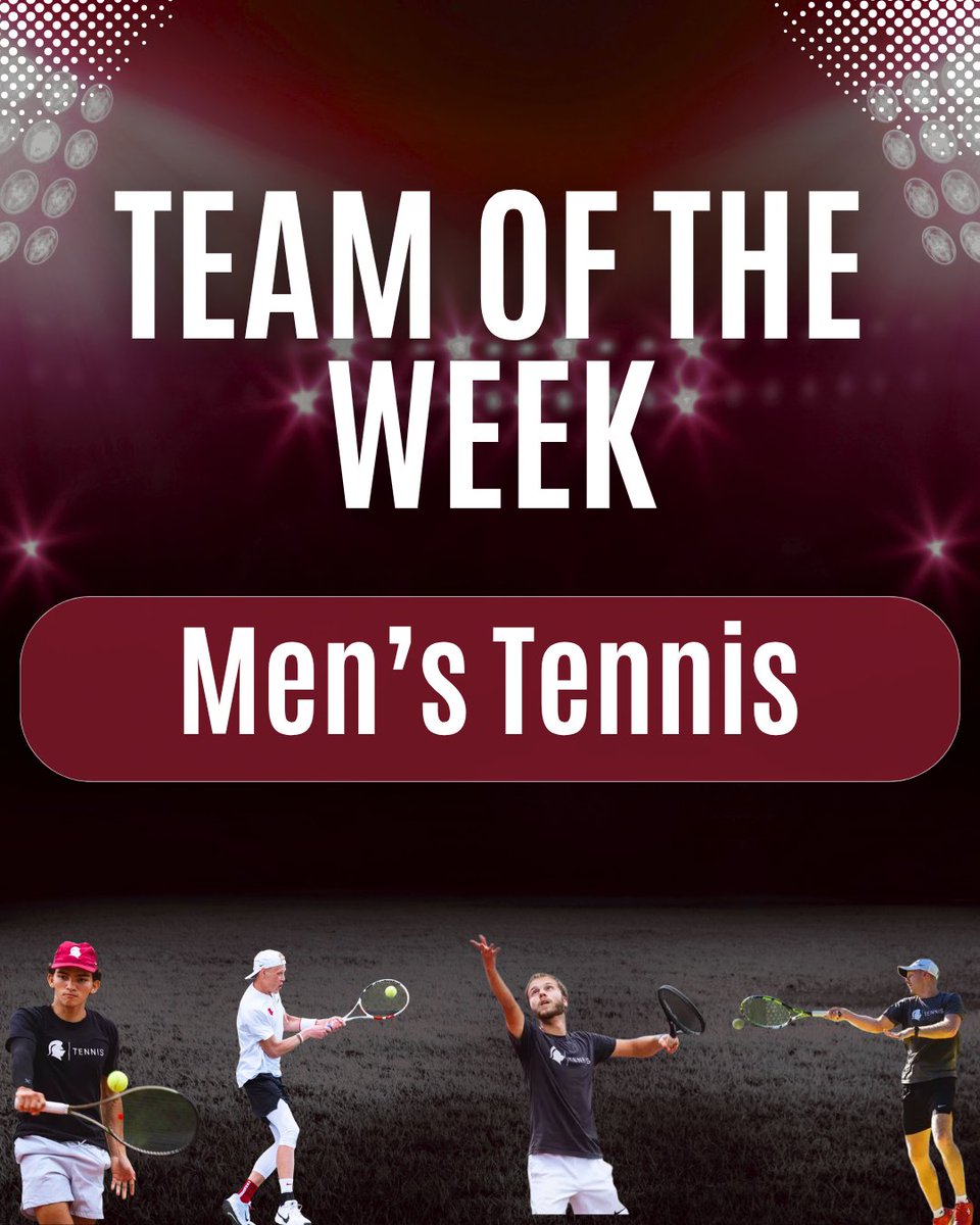 KnightsTableNIL's tweet photo. 🏆 Knights Table Media Awards

⭐ Men’s POTW: AJ Word
Program record in Triple Jump
2nd Place
⭐ Women’s POTW: Berkeley Whitten
2 HR | 5 RBI | .571 AVG
🔥 Team of the Week: Men’s Tennis
7–0 W
6–1 W https://t.co/y8ITDaWObF