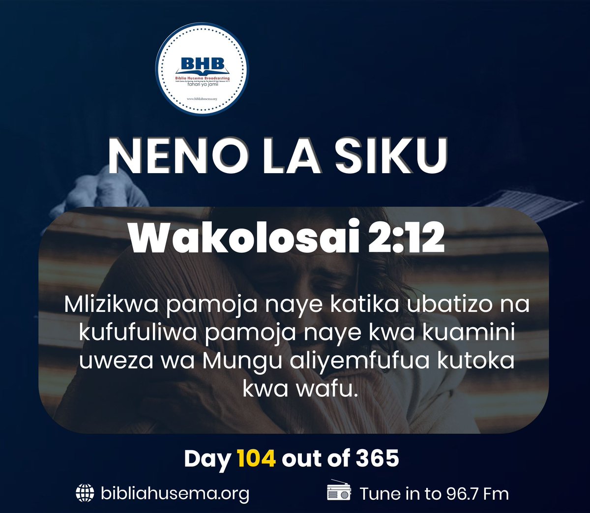 Biblia Husema 96.7fm tweet media