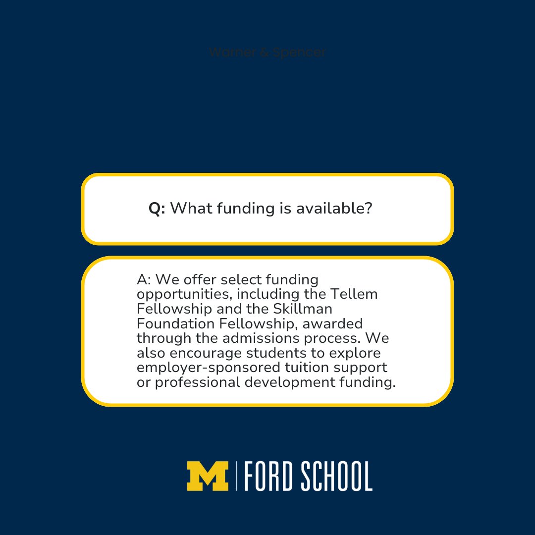 Gerald R. Ford School of Public Policy tweet media