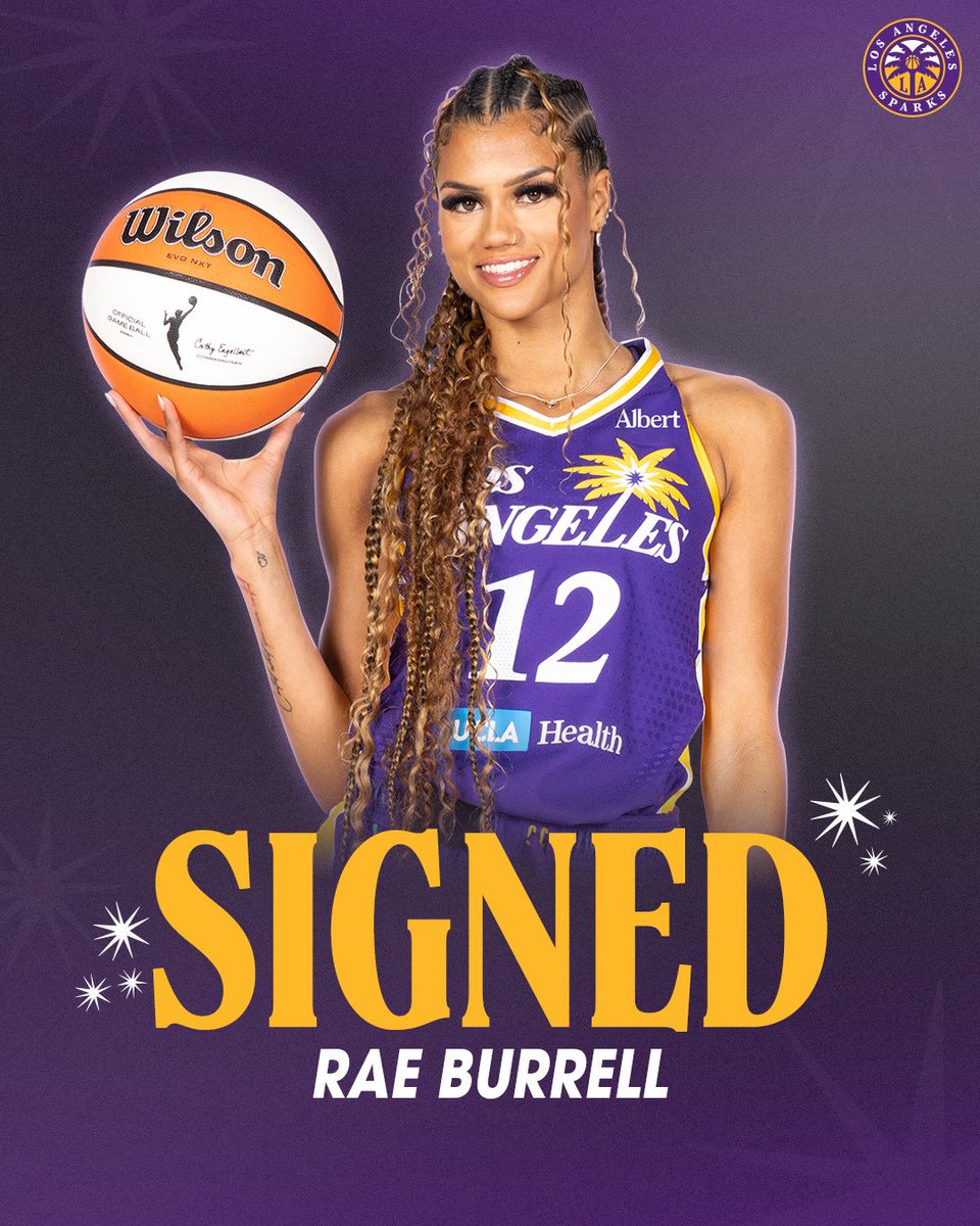 LASparks's tweet image. Sparks re-sign Rae Burrell. 

📝 sparks.wnba.com/news/sparks-re…