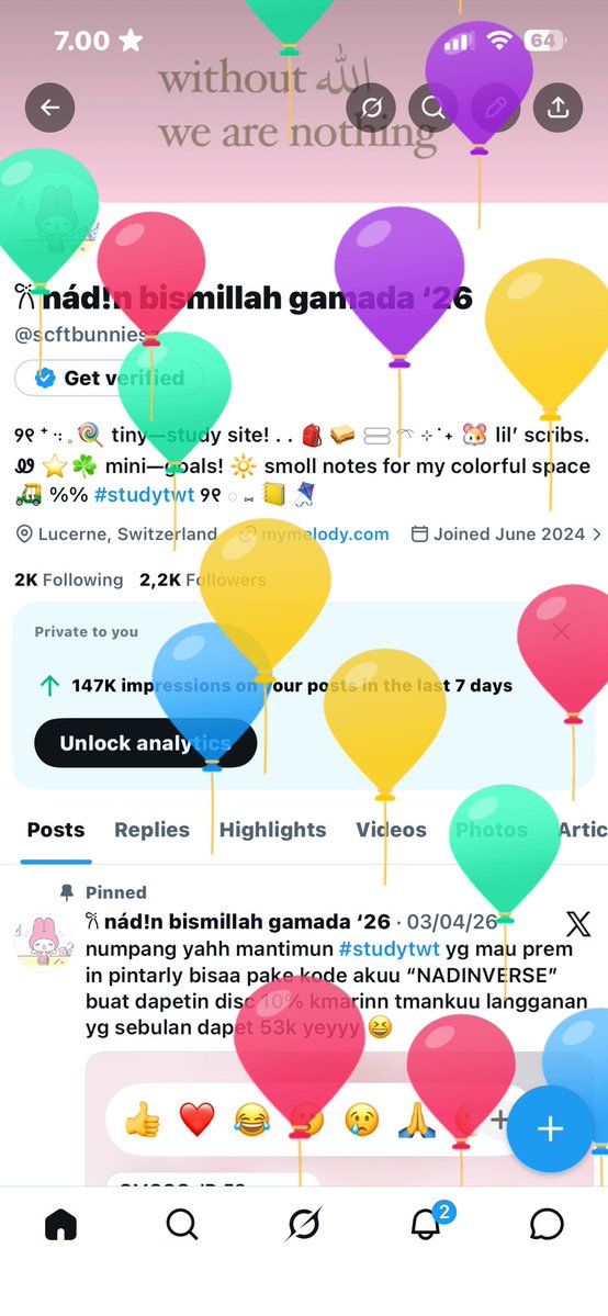 𐙚 nád!n bismillah gamada ‘26 tweet media