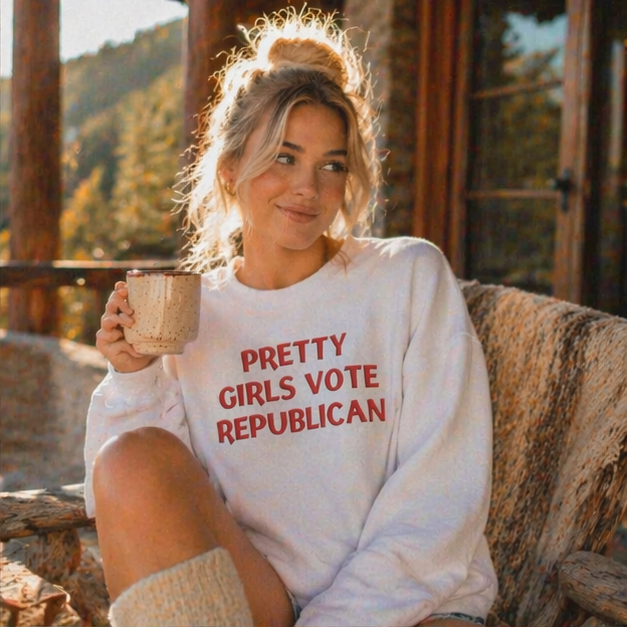 TheDevilsPickle's tweet image. The girls who look good and know exactly how they’re voting! Pretty Girls Vote Republican at TDP!
thedevilspickle.com/products/prett…

#republican #gored #teamusa #nastytees #besttees #adulttees #freeshipping