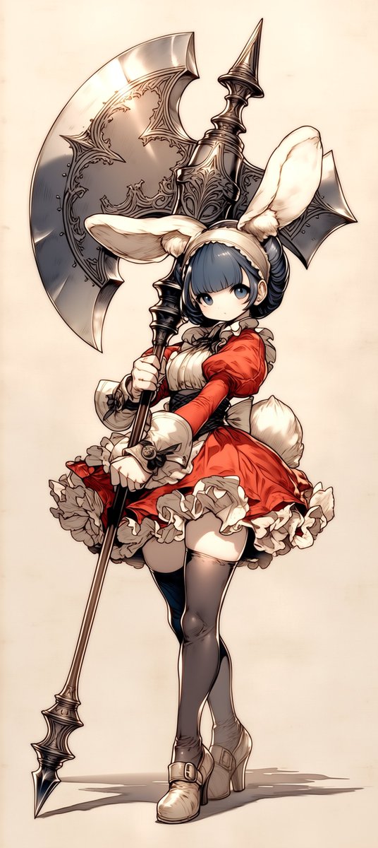 Axe bunny knight