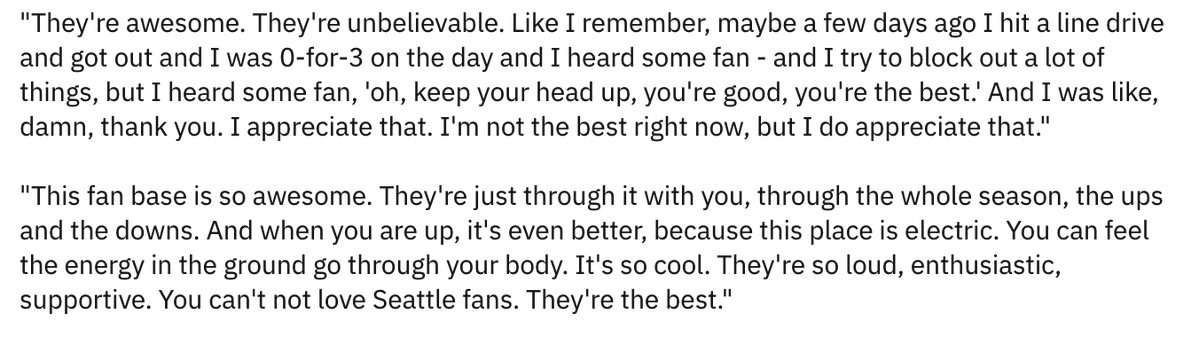 Josh Naylor on feeling the fan support even when he's been struggling: