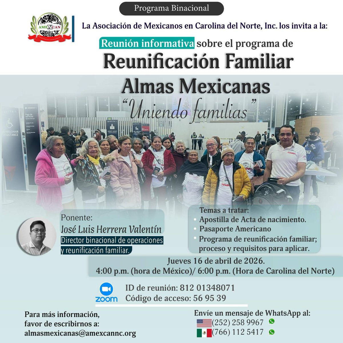 Association of Mexicans in North Carolina, Inc tweet media