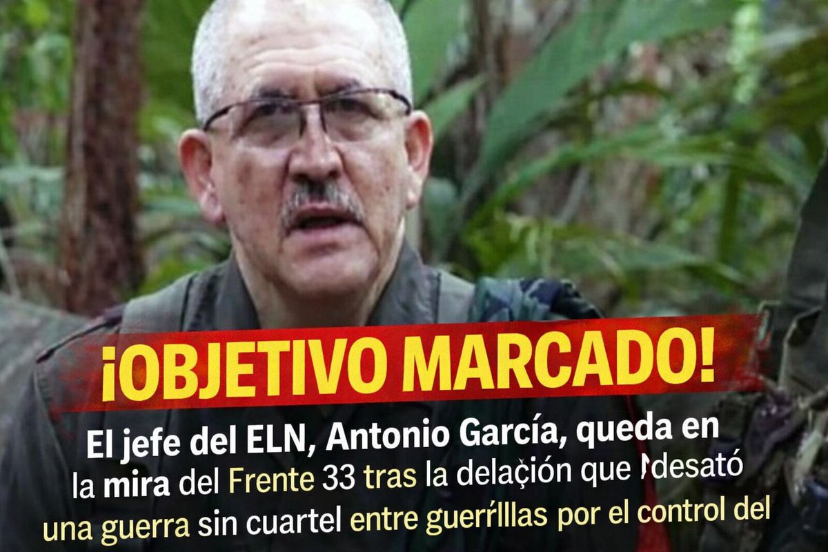 ¡TRAICIÓN GUERRILLERA DESATA GUERRA A MUERTE! ELN DELATA MEGACENTRO DEL FRENTE 33 Y En medio de la feroz disputa por las rutas del narcotráfico, el Frente de Guerra Nororiental del ELN habría entregado información clave a la Fuerza Pública que permitió  desmantelar un megacentro