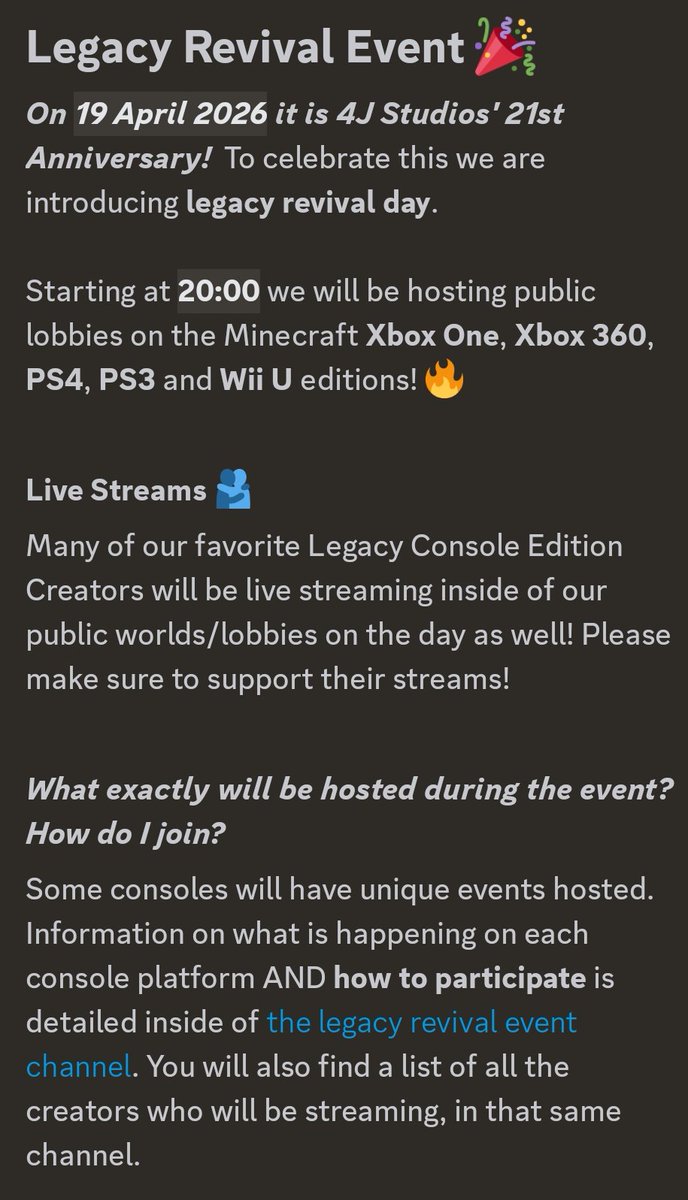 Minecraft Legacy Console Edition (@McLegacyEdition) / Posts / X