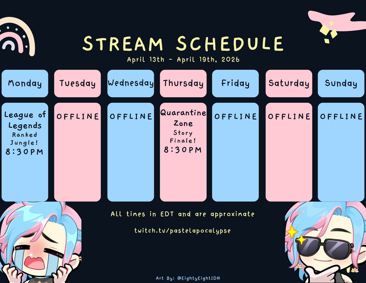 PastelApocalypse 💙🪷 | Post-apocalyptic VTuber tweet media