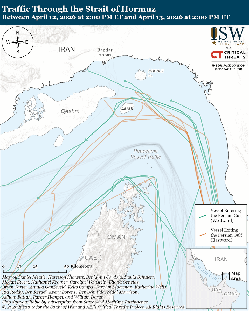 Institute for the Study of War tweet media