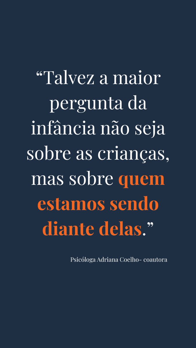Psichologie's tweet photo. Não é sobre perfeição é sobre Consciência - A psicologia da orientação parental
Lançamento de livro pela @BooksLiterare em Maio 2026
30 psicólogos abordando temáticas que envolvem familia, parentalidade, educação, sociedade...
#parentalidade #saúdemental #psicologia https://t.co/uMzhahOznX